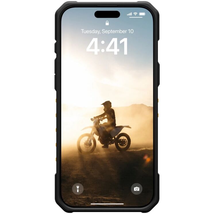 Защитный чехол URBAN ARMOR GEAR (UAG) Pathfinder MagSafe для Apple iPhone 16 Pro Max - Heritage Yellow: фото 4 из 12