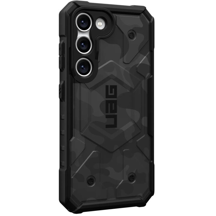 Защитный чехол URBAN ARMOR GEAR (UAG) Pathfinder SE Series для Samsung Galaxy S23 (S911) - Black Midnight Camo: фото 3 из 10