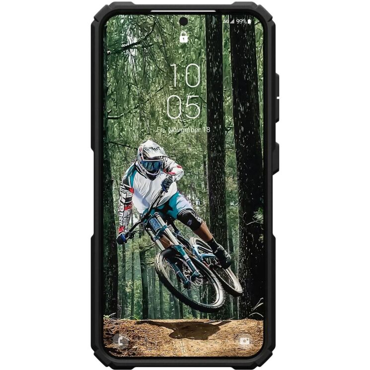Защитный чехол URBAN ARMOR GEAR (UAG) Plasma XTE для Samsung Galaxy S24 (S921) 214448114097 - Black Orange: фото 10 из 17