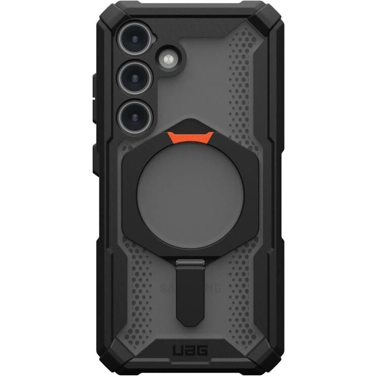 Защитный чехол URBAN ARMOR GEAR (UAG) Plasma XTE для Samsung Galaxy S24 (S921) 214448114097 - Black Orange: фото 5 из 17