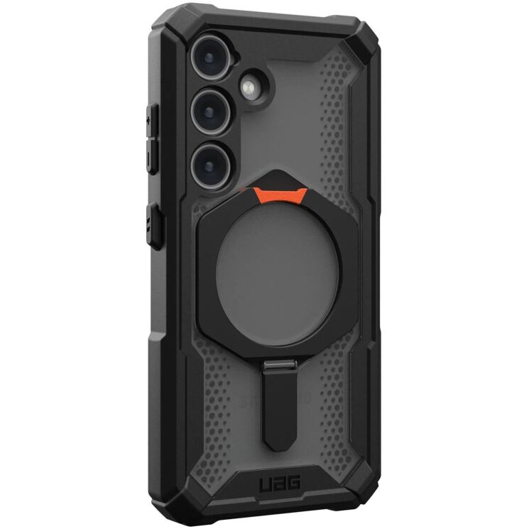 Защитный чехол URBAN ARMOR GEAR (UAG) Plasma XTE для Samsung Galaxy S24 (S921) 214448114097 - Black Orange: фото 7 из 17
