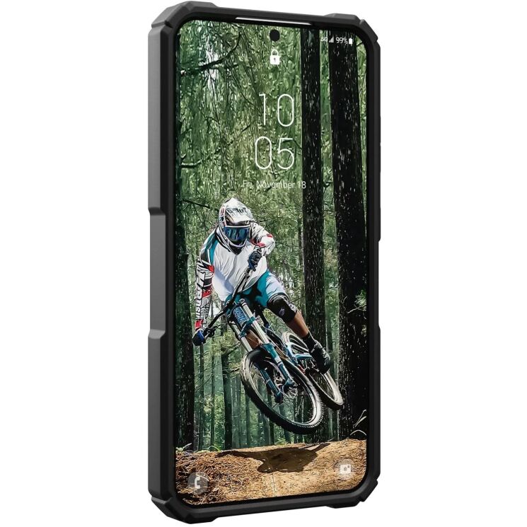 Защитный чехол URBAN ARMOR GEAR (UAG) Plasma XTE для Samsung Galaxy S24 (S921) 214448114097 - Black Orange: фото 9 из 17