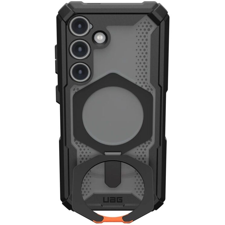 Защитный чехол URBAN ARMOR GEAR (UAG) Plasma XTE для Samsung Galaxy S24 (S921) 214448114097 - Black Orange: фото 2 из 17