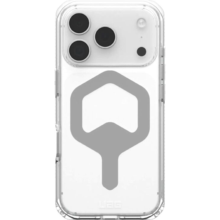 Защитный чехол URBAN ARMOR GEAR (UAG) Plyo MagSafe для iPhone 17 Pro (114529114333) - Ice / Silver: фото 1 из 10