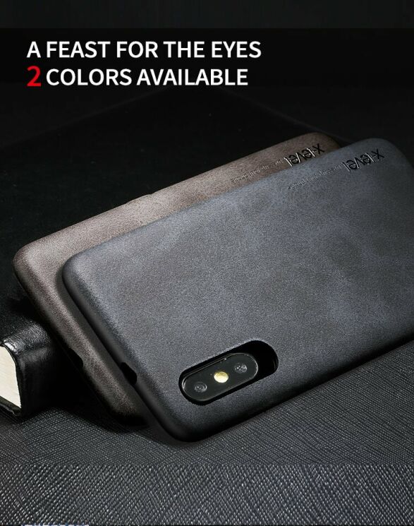 Захисний чохол X-LEVEL Vintage для Xiaomi Mi 9 - Black: фото 3 з 13