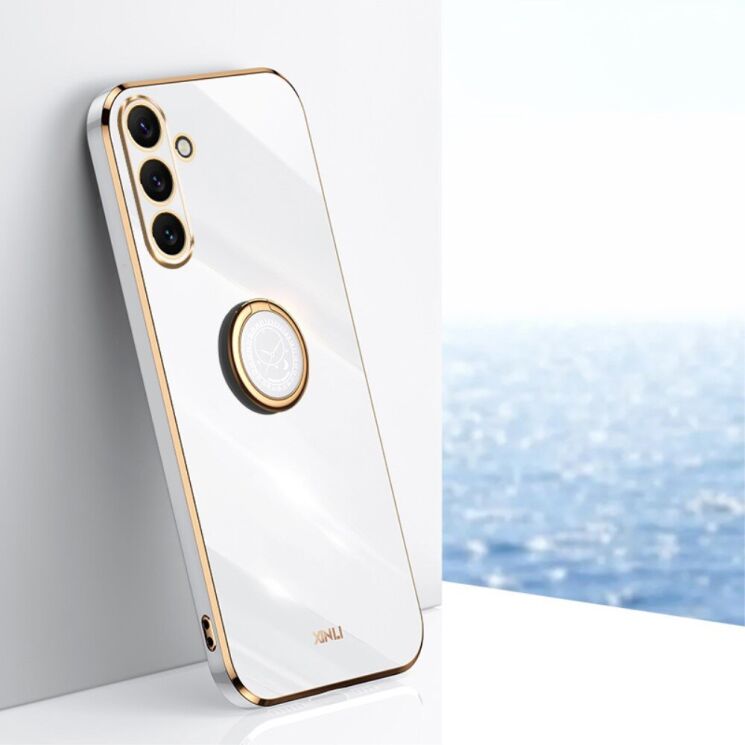 Защитный чехол XINLI Porcelain Ring для Samsung Galaxy A16 (A165) - White: фото 2 из 5