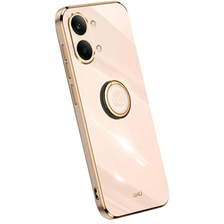 Захисний чохол XINLI Porcelain Ring для Xiaomi Poco X8 Pro Max - Pink: фото 1 з 6