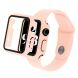 Захисний комплект Deexe Protective Kit для Apple Watch 45 mm (7 / 8 / 9 Series) - Light Pink (304702LP). Фото 1 з 8