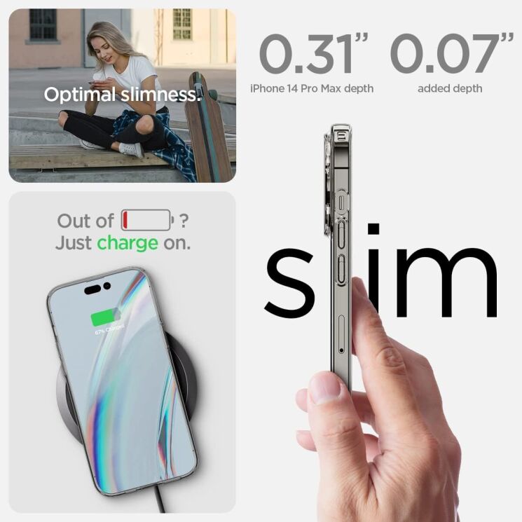 Защитный комплект Spigen (SGP) Crystal Pack для Apple iPhone 14 Pro Max - Clear: фото 4 из 7