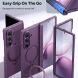 Защитный комплект TORRAS Ostand Q3 Spin with MagSafe (FF) для Samsung Galaxy Fold 8 Ultra - Purple (424066V). Фото 8 из 9