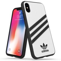 Захисний чохол Adidas 3-Stripes Snap для Apple iPhone X / iPhone XS (CK6174) - White: фото 1 з 8
