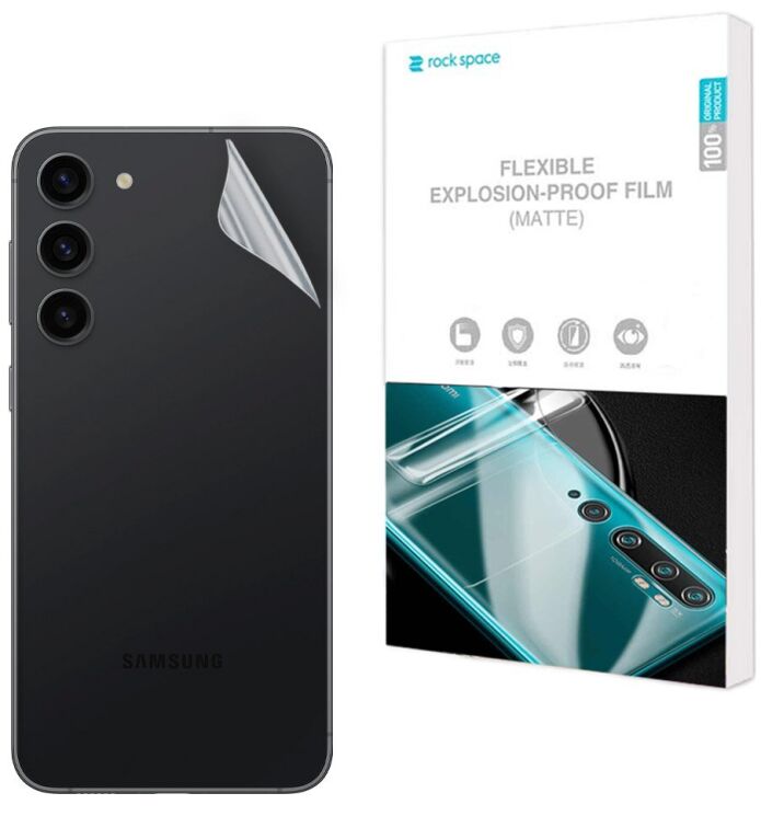 Антиблікова плівка на задню панель RockSpace Explosion-Proof Matte для Samsung Galaxy S24: фото 1 з 9