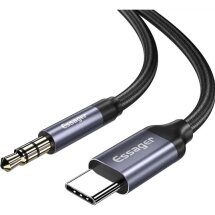 AUX-кабель ESSAGER E02 Type-С to 3.5mm (1m) EZJE02-0G - Grey: фото 1 из 6