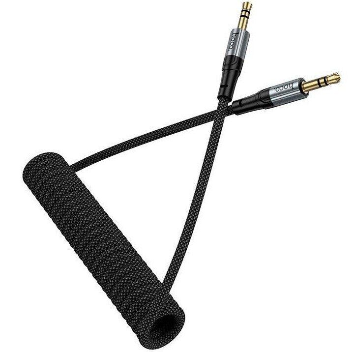 AUX-кабель Hoco UPA33 (1.5m) - Black (896488B) AUX-кабель Hoco UPA33 (1.5m) - Black: фото 2 из 9