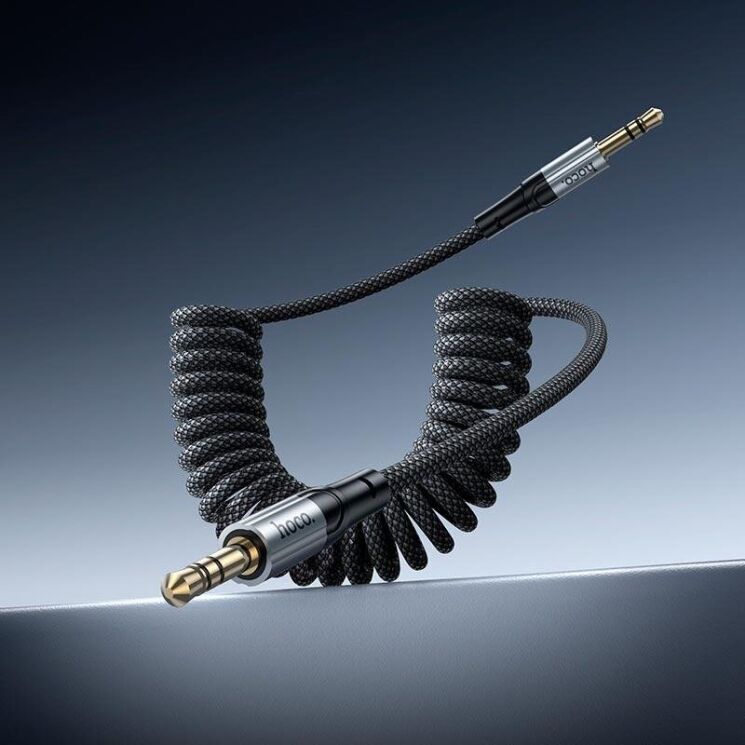 AUX-кабель Hoco UPA33 (1.5m) - Black (896488B) AUX-кабель Hoco UPA33 (1.5m) - Black: фото 8 из 9