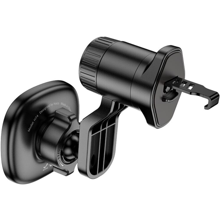 Автомобильный держатель Hoco H74 - Black / Metal Gray: фото 4 из 8
