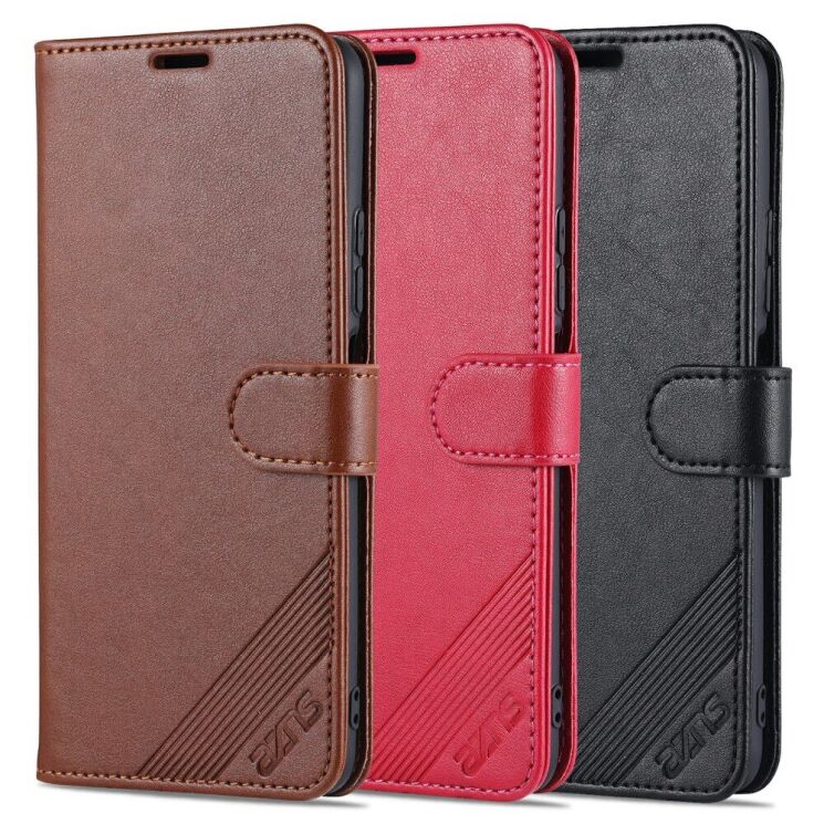 Чехол AZNS Wallet Case для Xiaomi Poco F3 / Redmi K40 / Redmi K40 Pro / Mi 11i - Brown: фото 12 из 12