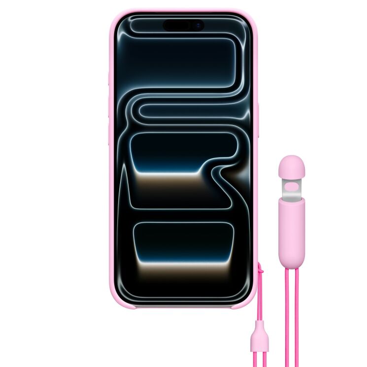 Чехол Beats Kickstand Case with MagSafe and Camera Control для iPhone 17 Pro (MGY84) - Pebble Pink: фото 2 из 5
