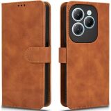 Чохол Deexe Classic Wallet для Infinix Hot 40 / 40 Pro - Brown (344701Z)