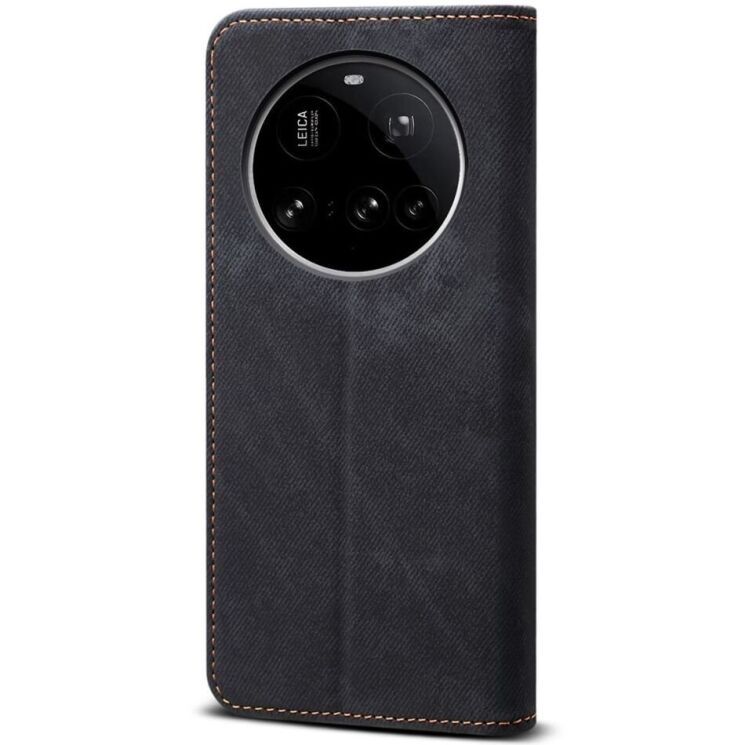 Чехол Deexe Jeans Style для Xiaomi 15 Ultra - Black: фото 6 из 7