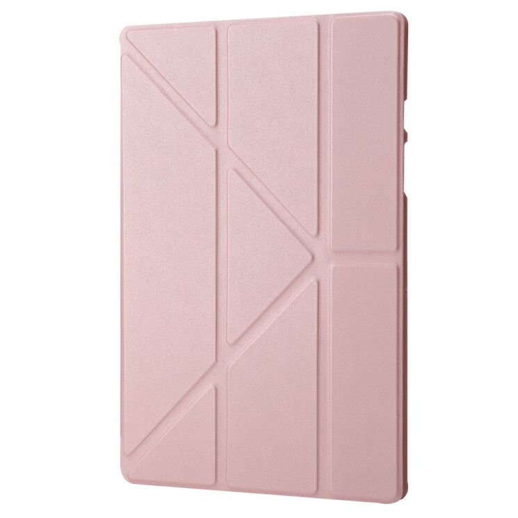 Чехол Deexe Origami Case для Samsung Galaxy Tab A9 (X110/115) - Rose Gold: фото 6 из 7