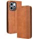Чохол Deexe Retro Style для OPPO Reno 14 F/FS - Brown (388305Z). Фото 1 з 19