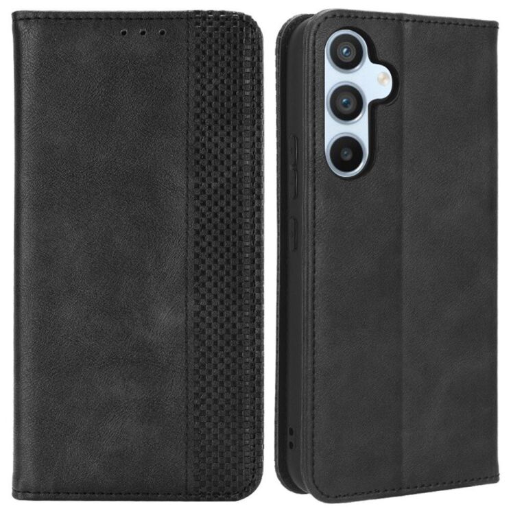 Чохол Deexe Retro Style для Samsung Galaxy A54 (A546) - Black: фото 1 з 11