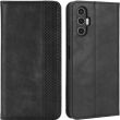 Чохол Deexe Retro Style для Tecno Pova 3 (LF7n) - Black (310900B)