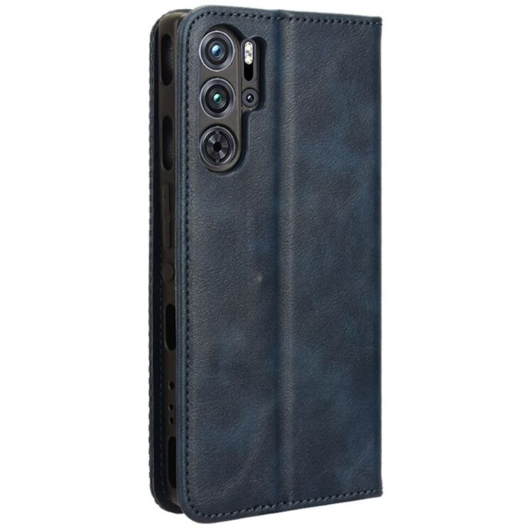 Чехол Deexe Retro Style для ZTE Nubia Red Magic 9 Pro - Blue: фото 6 из 7