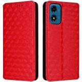Чохол Deexe Rhombus Book для Motorola Moto G24 / G24 Power / G04 / G04s / E14 - Red (347805R)