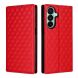 Чехол Deexe Rhombus Book для Samsung Galaxy A27 (A276) - Red (408618R). Фото 1 из 7