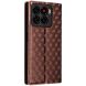 Чехол Deexe Rhombus Book для ZTE Blade A56 - Brown (391100Z). Фото 8 из 10