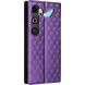 Чехол Deexe Rhombus Book для ZTE Nubia Neo 5 GT - Purple (432003V). Фото 8 из 8