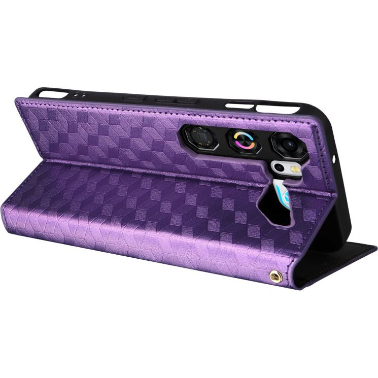 Чехол Deexe Rhombus Book для ZTE Nubia Neo 5 GT - Purple: фото 4 из 8