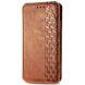Чехол Deexe Rhombus Wallet для Honor 200 - Brown (364143Z). Фото 4 из 9