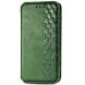Чохол Deexe Rhombus Wallet для Infinix Smart 9 (X6532) - Green (366512G). Фото 4 з 10
