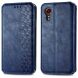 Чохол Deexe Rhombus Wallet для Samsung Galaxy Xcover 7 (G556) - Blue (349714L). Фото 1 з 11