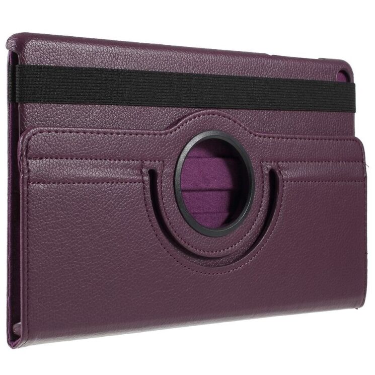 Чехол Deexe Rotation для Huawei MatePad SE - Purple: фото 5 из 7