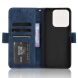 Чехол Deexe Wallet Stand для Realme C63 / C61 / Note 60x - Blue (359732L). Фото 5 из 7
