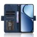 Чехол Deexe Wallet Stand для Realme C63 / C61 / Note 60x - Blue (359732L). Фото 2 из 7