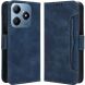 Чехол Deexe Wallet Stand для Realme C63 / C61 / Note 60x - Blue (359732L). Фото 1 из 7