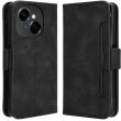 Чехол Deexe Wallet Stand для TECNO Spark Go 1 - Black (361800B)