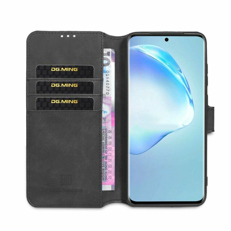 Чехол DG.MING Retro Style для Samsung Galaxy S20 Plus (G985) - Black: фото 4 из 8