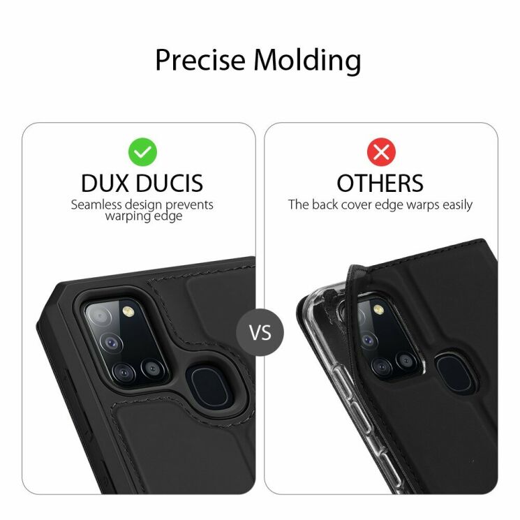 Чехол DUX DUCIS Skin X Series для Samsung Galaxy A21s (A217) - Black: фото 12 из 13