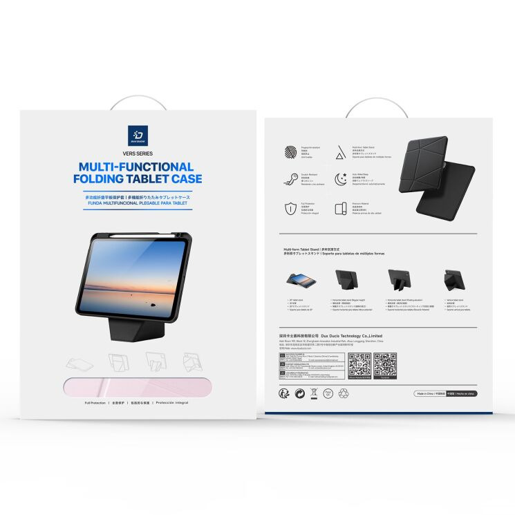 Чехол Dux Ducis Vers Series для Samsung Galaxy Tab S12 Ultra / S11 Ultra (X930/X936) - Pink (435703P) Чехол Dux Ducis Vers Series для Samsung Galaxy Tab S12 Ultra / S11 Ultra (X930/X936) - Pink: фото 12 из 12