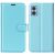 Чохол-книжка Deexe Book Type для Motorola Moto E22 - Blue: фото 1 з 7