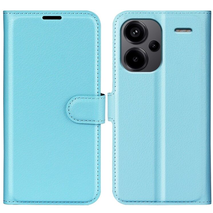 Чехол-книжка Deexe Book Type для Xiaomi Redmi Note 13 Pro+ - Blue: фото 1 из 5