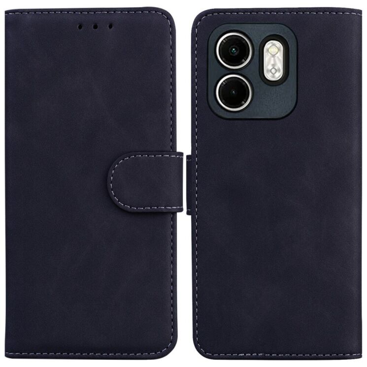 Чехол-книжка Deexe Classic Series для Infinix Smart 9 (X6532) / Hot 50i (X6531) - Black: фото 1 из 7