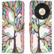 Чохол-книжка Deexe Color Wallet для Honor Magic 6 Lite - Life Tree (349111E)