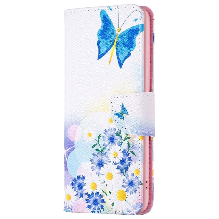 Чехол-книжка Deexe Color Wallet для Infinix Hot 11s NFC (X6812B) - Flower Butterfly: фото 2 из 7